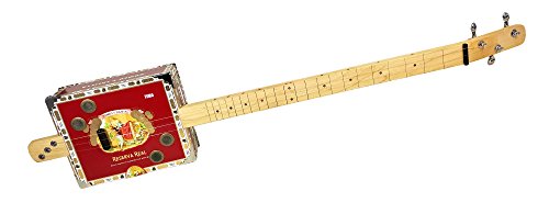 C. B. Gitty Standard Model Cigar Box Guitar #1: Romeo & Julietta 3-Stringer