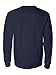 Gildan Men's Ultra Cotton Long Sleeves Pocket T-Shirt_Navy_M