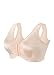 Glamorise Full Figure Complete Comfort Wirefree Front Close Leisure Bra #1803 Womens,Blush,40B/C/D