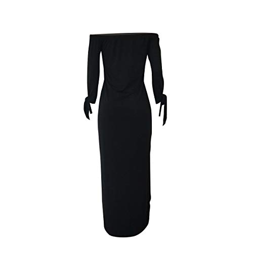 4 Caopixx+Womens+Fashion+Shoulder+Dress