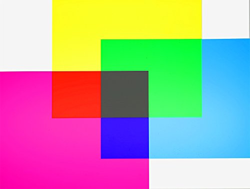 31Aw1FYpCBL Rainbow Symphony Color Filters - Color Filter Set Consists of six 8" X 10" Sheets - Includes Bonus Sheet of 13,500 Line/Inch Diffraction Grating - Image 3