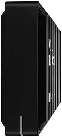 WD_BLACK D10 8 TB Game Drive HDD 3.5", Disco Duro Externo, USB 3.2 Gen 1, hasta 250 MB/s, Memoria para juegos