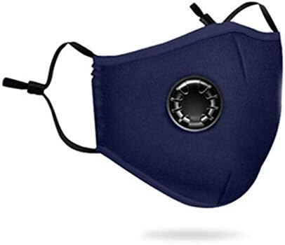ZHISIDA Anti Pollution Masks Washable PM2.5 Foldable Mask with Valve and Activated CarbonFilters