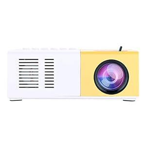 Mini-projector, draagbare HD 1080P LED-videoprojector, 30.000 uur levensduur beamer, ondersteunt HDMI/VGA/USB/TV-box…