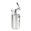 Triplej Mini 304 RVS Keg Craft Bier Dispenser ball lock kit (5L Standaard Zilver)