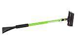 Hopkins 2610XM SubZero 52" Super Extender Snowbroom with Integrated Squeegee and Ice Scraper (Colors may vary)