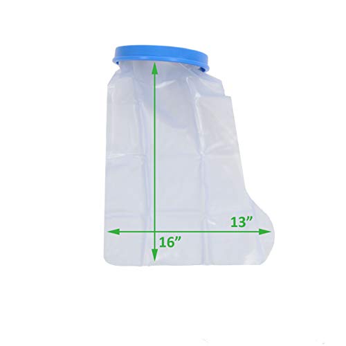 Water Proof Youth Leg Cast Cover for Shower by TKWC Inc - #5735 - Watertight Foot Protector - Youth Size - Thumbnail 3