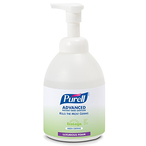 PURELL 579104CT Green Certified Instant Hand Sanitizer Foam, 535 ml Bottle (Case of 4)
