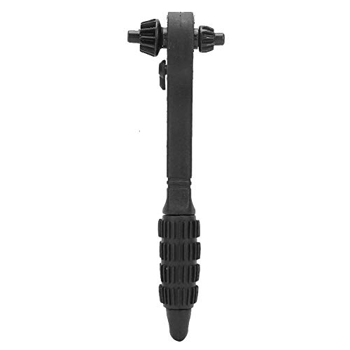 Universal Ratchet Chuck Key, 2 in 1 Drill Chuck Ratchet Wrench Double Head Drill Chuck Wrench
