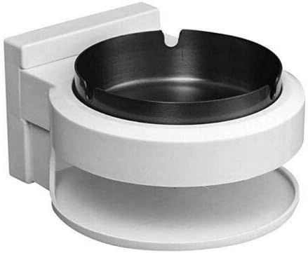HOOKDOR Stainless Steel Ashtray Creative Wall Mounted Bathroom Ash Storage Portable Box(YS Bathroom Ashtray)