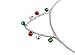 Felizhouse Christmas Jingle Bells Cat Ears Headband for Girls, Giltter Head Band Hoops, Children's Hair Costume Dress Up Hats Party Favor Supplies Decoration Accessories