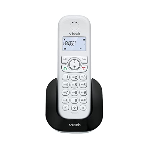VTech CS1500 Telefono Inalambrico Casa DECT con Manos Libres, Telefono Fijo Casa para Mayores, Doble Carga, Bloqueo de Llamadas, Identificador de Llamada, Pantalla Retroiluminada y Teclado, Modo Eco