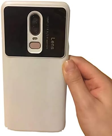 OnePlus 6T Case Premium Flexible Soft Anti Slip TPU Case for The One Plus 6T Smartphone(Red)