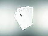 Staples Arc Notebook Undated Premium Refill Paper, Junior Sized, Calendar Ruled, 58 Sheets