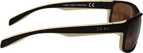 Zeal Optics Unisex Sable Matte Brown Khaki W/ Polarized Copper Lens One Size