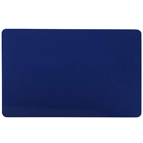 Pack of 50 Premium Graphic Quality Dark Navy Blue PVC Cards CR80 30 Mil Standard Credit Card Size by My ID City