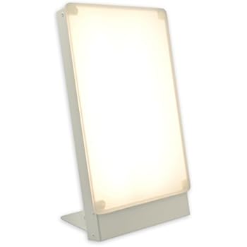 Northern Light Technology Travelite 10,000 Lux Bright Light Therapy Portable Light Box, Beige