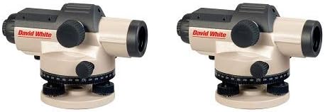 David White AL8-32 32-Power Automatic Optical Level (2-(Pack))