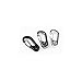 SWATOM Small Mini Carabiner Clip Tiny Spring Snap Hook Keychains Micro Carabiners for Paracord EDC Alloy Key Rings Outdoor Hiking Fishing Camping Backpack Accessories