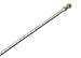 6ft Spinning Flag Pole - Silver Flag Pole & Gold Topper - Outdoor Wall Hanging Tangle Free Spinning Flag Pole - Black Label Special Edition