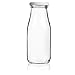 Glass Milk Bottles with Lids 11oz (12-Pack), Juice Bottles with Lids, Vintage Breakfast Shake Container, Vintage Drinking Bottles for Party, Glass Bottle with Straw and Lid for Kids, Milk Glass Set