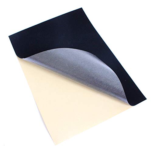  Maonet Black Felt Fabric Adhesive Sheets Multipurpose Velvet Sheet Sticky Glue Back for Art & Crafts Protector Pads (Black) - Thumbnail 7