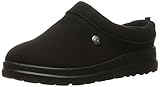 BOBS from Skechers Women's Cherish Sleigh Ride Slipper, Black/Black, 6 M US