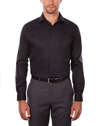 Van Heusen mens Flex Regular Fit Solid 