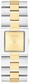 Montre À Mouvement Quartz Deux Aiguilles pour Femme Collection CK Meridian avec Bracelet en Acier Inoxydable à Deux Coloris - 25100115