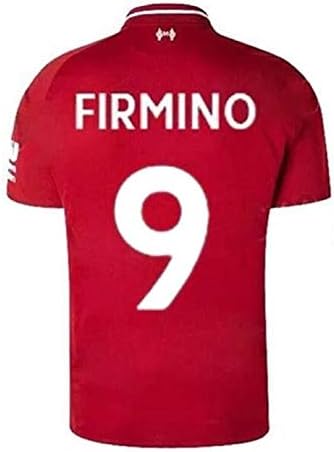 Liverpool Home Jersey #9 Firmino 2018-2019 Mens Soccer Jersey Red(S-XXL)