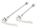 Performance Quick Release Axle Skewer Set Alloy (White)