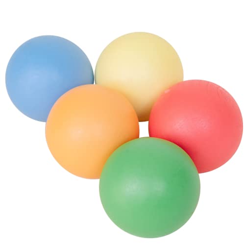 Rainbow Ball Set for Montessori Ball Tracker - Multicolored Replacement Set - Color Object Permanence Balls - Wood Toys for 3 Year Old - Educational Toy for Baby and Toddler