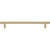 Atlas Homewares Griffith Pull 8 13/16 Inch (c-c) Warm Brass