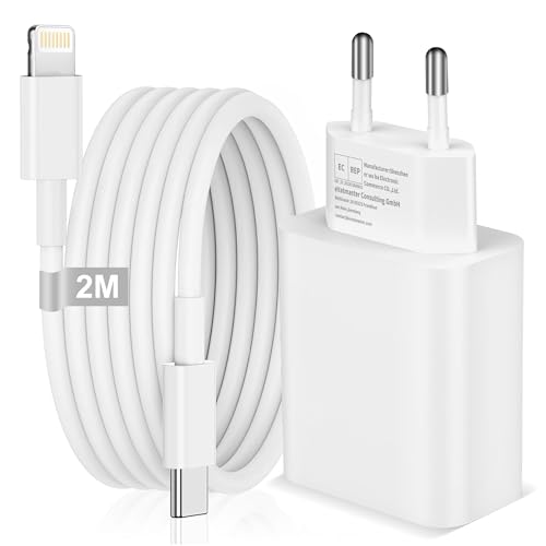 iPhone Charger, 30W iPhone Charger 14 13 12 11 Quick Charger Plug iPhone Adapter with 2M USB C Lightning Cable for iPhone 14 13 12 11 Pro Max/Plus/XS/8/7/iPad/SE