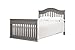 DaVinci Brook 4-in-1 Convertible Crib with Toddler Bed Conversion Kit in Slate, Greenguard Gold Certified