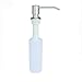 Nihao Stainless Steel Sink Soap Dispenser - Large Capacity 13 OZ Bottle - Easy Installation