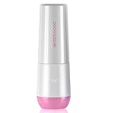 Travel Toothbrush Case Holder, Plastic Toothbrush Toothpaste Storage Containers, Antibacterial Portable Eco Friendly Electric Toothbrush Carrying Case for Traveling Women Men - White