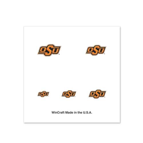 Oklahoma State Cowboys Fingernail Tattoos - 4 Pack