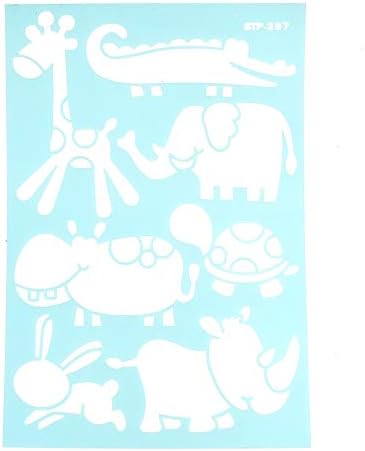 Homeford Baby Animals Multi-Media Stencil, 11-Inch