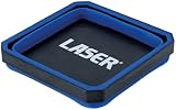 Laser 8360 Magnetic Foldable Parts Tray Blue - Small Tools Fixings Storage view 3