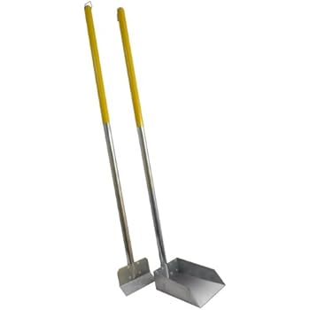 Flexrake Standard Poop Pet Scoop/Spade with 3-Feet Aluminum Handle