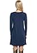 LILBETTER Women's Casual Plain Simple T-shirt Loose Dress