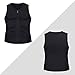 Ufanore Waist Trainer Vest for Men, Hot Neoprene Sauna Vest with Zipper, Sauna Tank Top Workout Shirt for Weight Loss