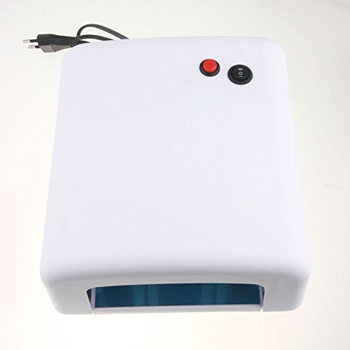 NuLink Light Lamp 36 Watt UV Ultraviolet Dryer with 120 Second Timer & Slide Out Tray for Galaxy iPhone Refurbished LCD Front Glass LOCA Glue - White by NuLink