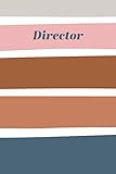 Director: Cute Notebook for Theater Directors to Use for Show Notes, Blocking, Planning, and More Du by Hattie Louise Notebooks