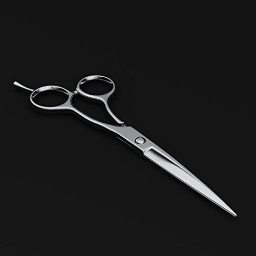 Suvorna Amber A40 Professional 5.5" Razor Edge 440c Japanese Steel Barber Hairdressing Scissors. Hair Styling, Cutting, Layering, Trimming Scissors, Mirror Polished, Perfect for Salons & Home Use.