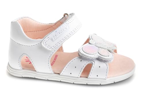 Pablosky Zig 051500, Sandalo Bambina, Bianco, 18 EU Larga