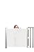 Lascal KiddyGuard Avant, White, Retractable Baby Safety Gate, Simple One-Hand Operated Childproof Locking Mechanism, Elegant Brushed Aluminum Design Fits Any Décor, Fits Inside Openings Up To 48”