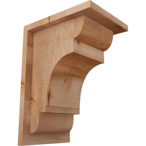 Ekena Millwork COR08X10X14NEB01RWR 8"W x 10"D x 14"H New Brighton Rough Sawn Co…