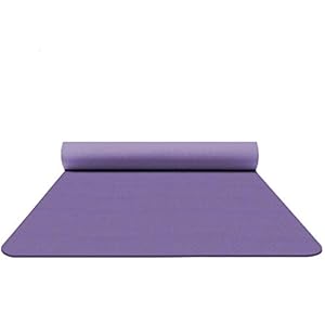 TISI Yoga Mat, Classic Pro Yoga Mat Eco Friendly Non Slip Fitness Exercise Mat with Carrying Strap-Workout Mat for Yoga, Pilates and Gymnastics 183cmX61cm (Purple)